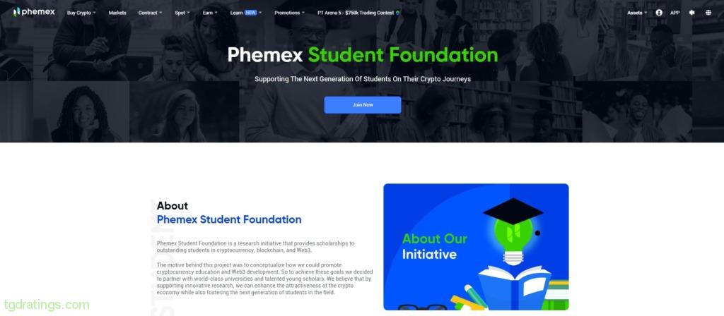 Página de la Fundación de Estudiantes