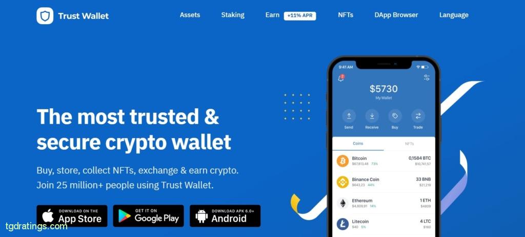 Trust Wallet cryptocurrency