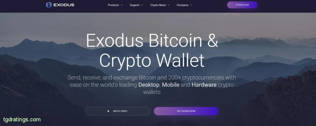 Exodus cryptocurrency wallet