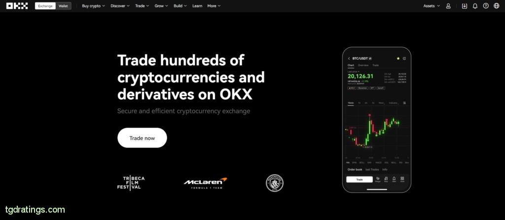 Oficjalna strona OKX