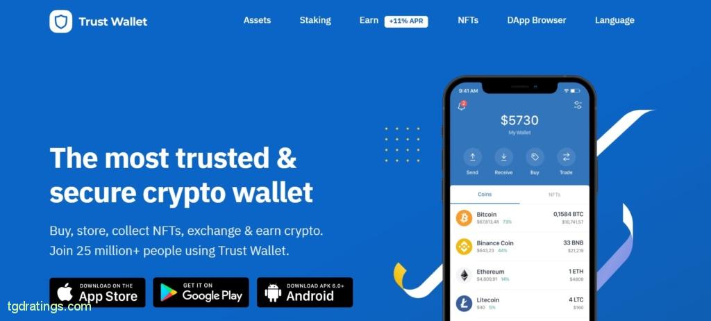 Криптокошелек Trust Wallet