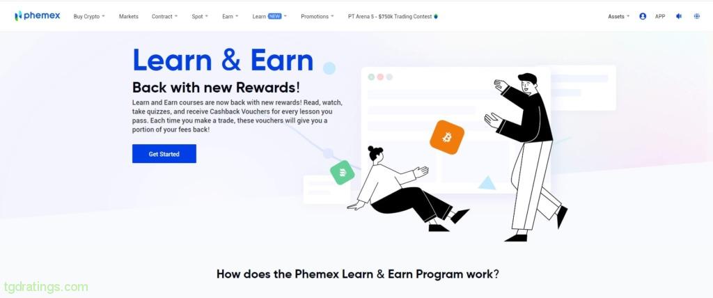 Learn and Earn Page